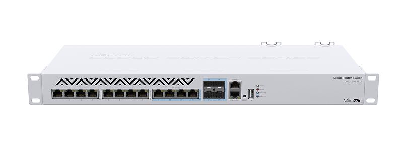 Mikrotik Cloud Router Switch CRS312-4C+8XG-RM 10 Gigabit data