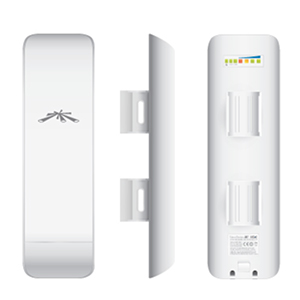 NSM5 NanoStationM5 MIMO Ubiquiti 5GHz 802.11n CPE Featuring Adaptive Antenna Polarity (AAP) Technology, FCC Approved