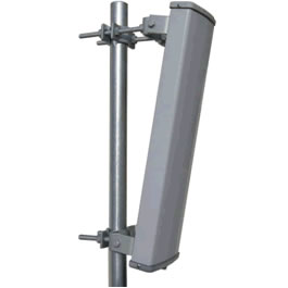 4.9 to 5.8GHz 17dBi Standalone 90 Degree V Pol Sector Antenna with N-female jack - Laird model S4901790PNF