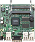 RB/133 RB133 Mikrotik RouterBOARD 133 with 175MHz MIPS CPU, 32MB SDRAM, 3 LAN, 3 miniPCI slots, 128MB NAND, RouterOS L4 - EOL (End of Life)